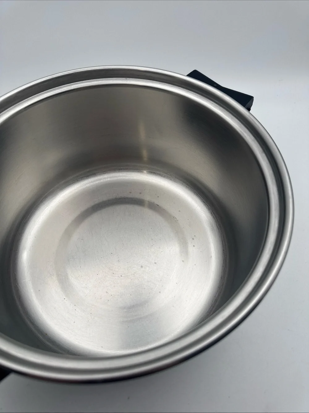 Saladmaster 18-8 Tri-Clad Stainless Steel Mini Stockpot 4 Qt Vapo-Lid USA